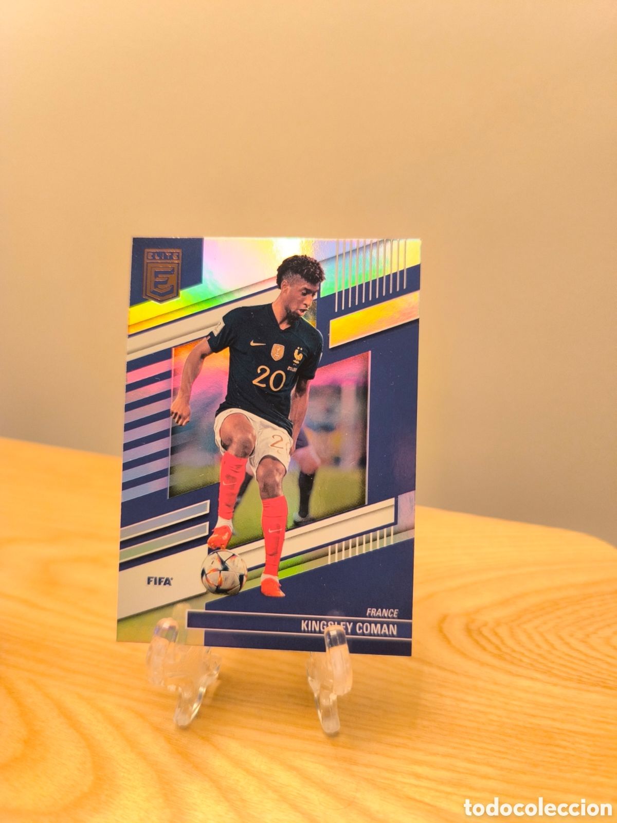 Cromos de F&uacute;tbol: Kingsley Coman Panini ELITE n&deg;84 Francia