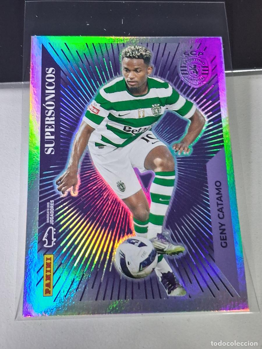 Cromos de F&uacute;tbol: A20 409 GENY CATAMO SPORTING SCP STICKER FUTBOL PANINI PORTUGAL 2025-2026 25 26 LIGA BETCLIC