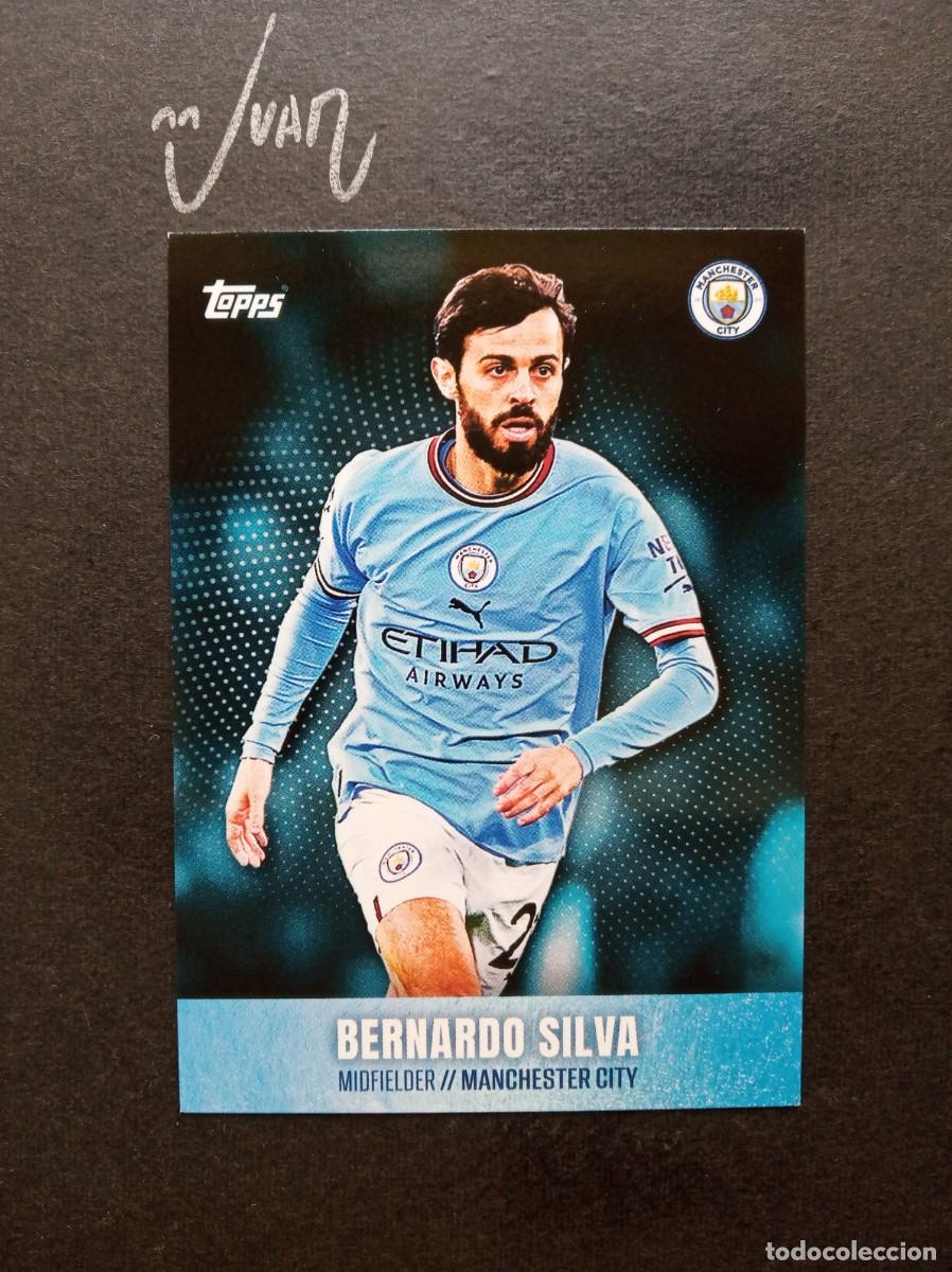 Cromos de F&uacute;tbol: N&ordm; 2 BERNARDO SILVA MANCHESTER CITY SET PORTUGAL ⚽ TOPPS &reg; PREMIER LEAGUE 2022 2023 22 23 NUEVO