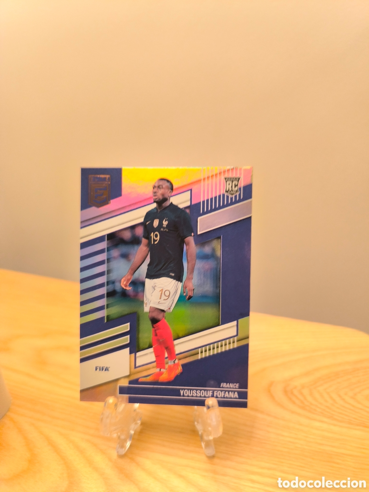 Cromos de F&uacute;tbol: Youssouf Fofana rookie card RC Panini ELITE n&deg;90 Francia