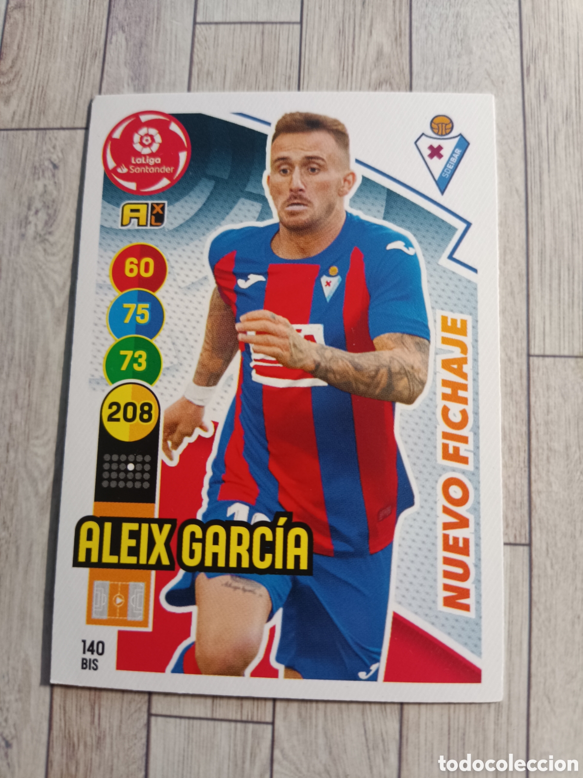 Cromos de Futebol: 140 BIS ALEIX GARCIA EIBAR NUEVO FICHAJE ADRENALYN XL 2020 2021 PANINI 20 21