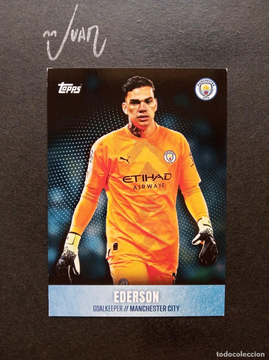 Cromos de F&uacute;tbol: N&ordm; 4 EDERSON MANCHESTER CITY SET BRASIL ⚽ TOPPS &reg; PREMIER LEAGUE 2022 2023 22 23 NUEVO