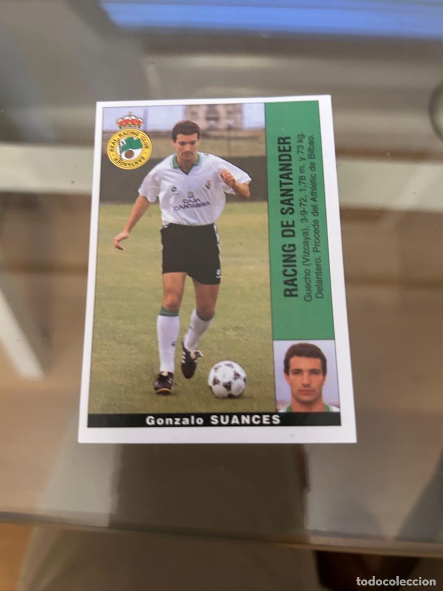 Cromos de F&uacute;tbol: SUANCES SANTANDER 95 96 PANINI