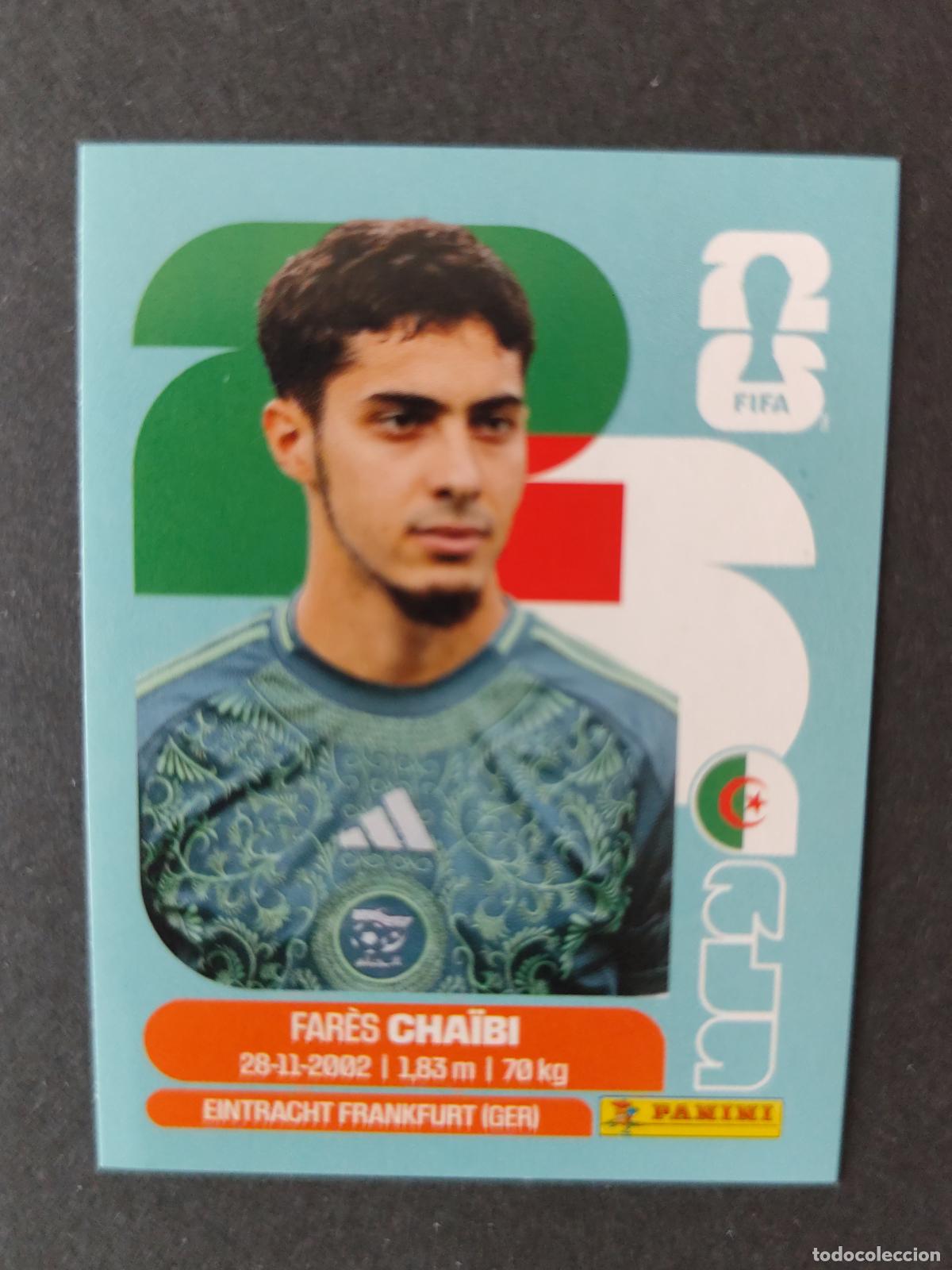 Cromos de F&uacute;tbol: ALG14 FAR&Eacute;S CHAIBI 14 ARGELIA MUNDIAL FIFA WORLD CUP 2026 STICKER PANINI SIN PEGAR