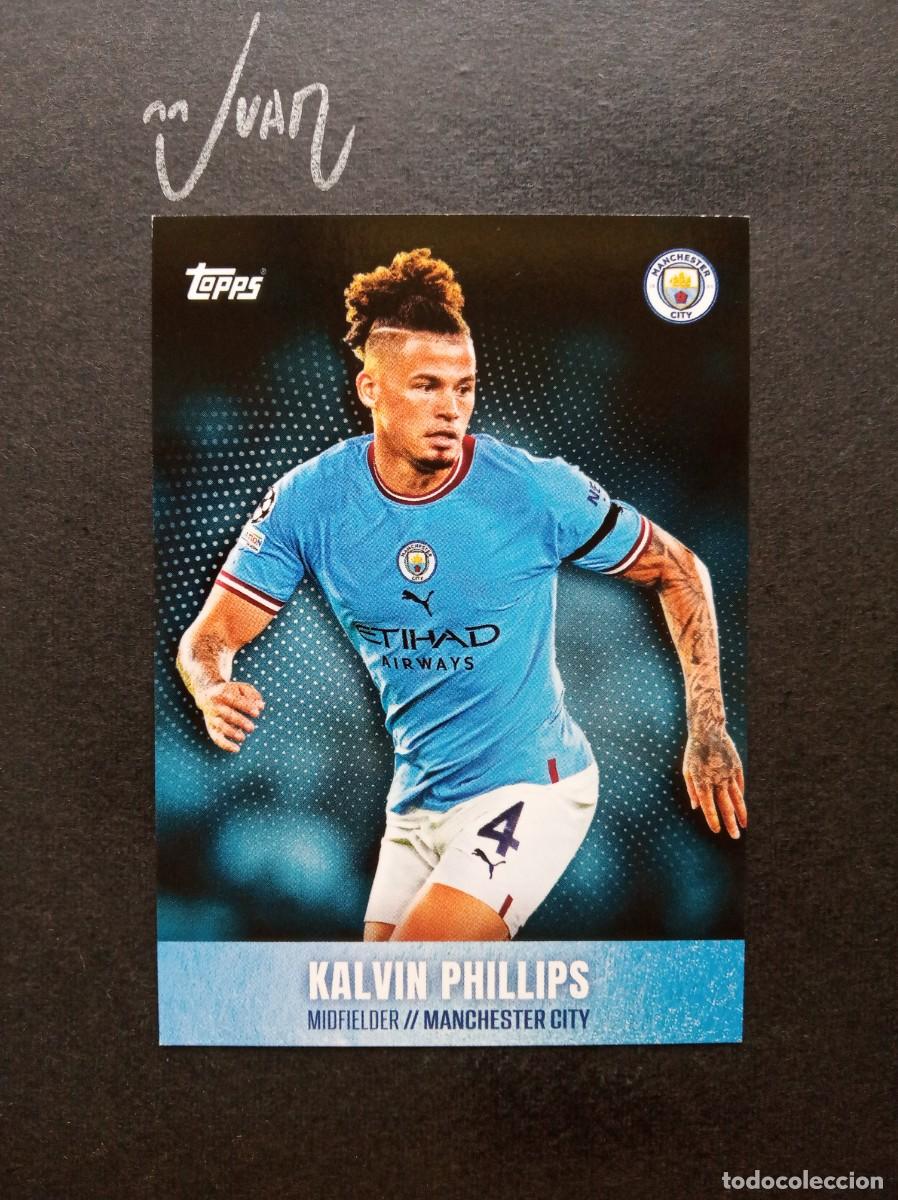 Football Stickers: N&ordm; 12 KALVIN PHILLIPS MANCHESTER CITY SET INGLATERRA ⚽ TOPPS &reg; PREMIER LEAGUE 2022 2023 22 23 NUEVO