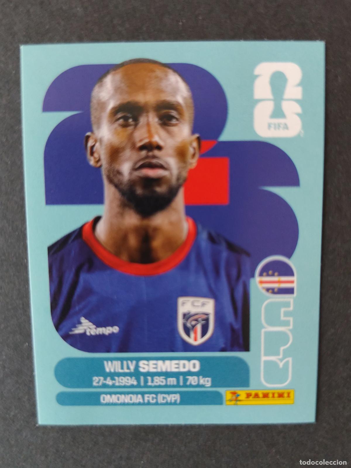 Football Stickers: CPV19 WILLY SEMEDO 19 CABO VERDE MUNDIAL FIFA WORLD CUP 2026 STICKER PANINI SIN PEGAR