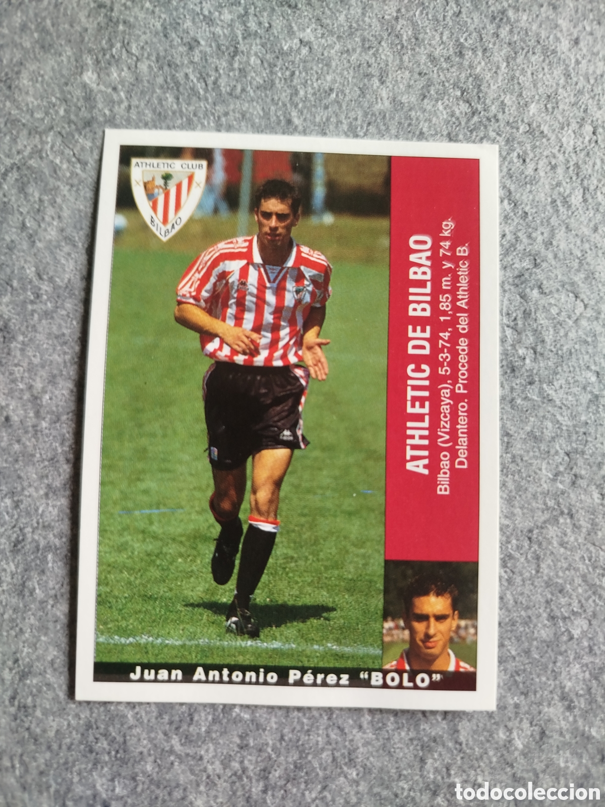 Cromos de Futebol: COLOCA CROMO BOLO ATHLETIC DE BILBAO SUSTITUYE PANINI LIGA 1995 95 96 NUNCA PEGADO SIN PEGAR