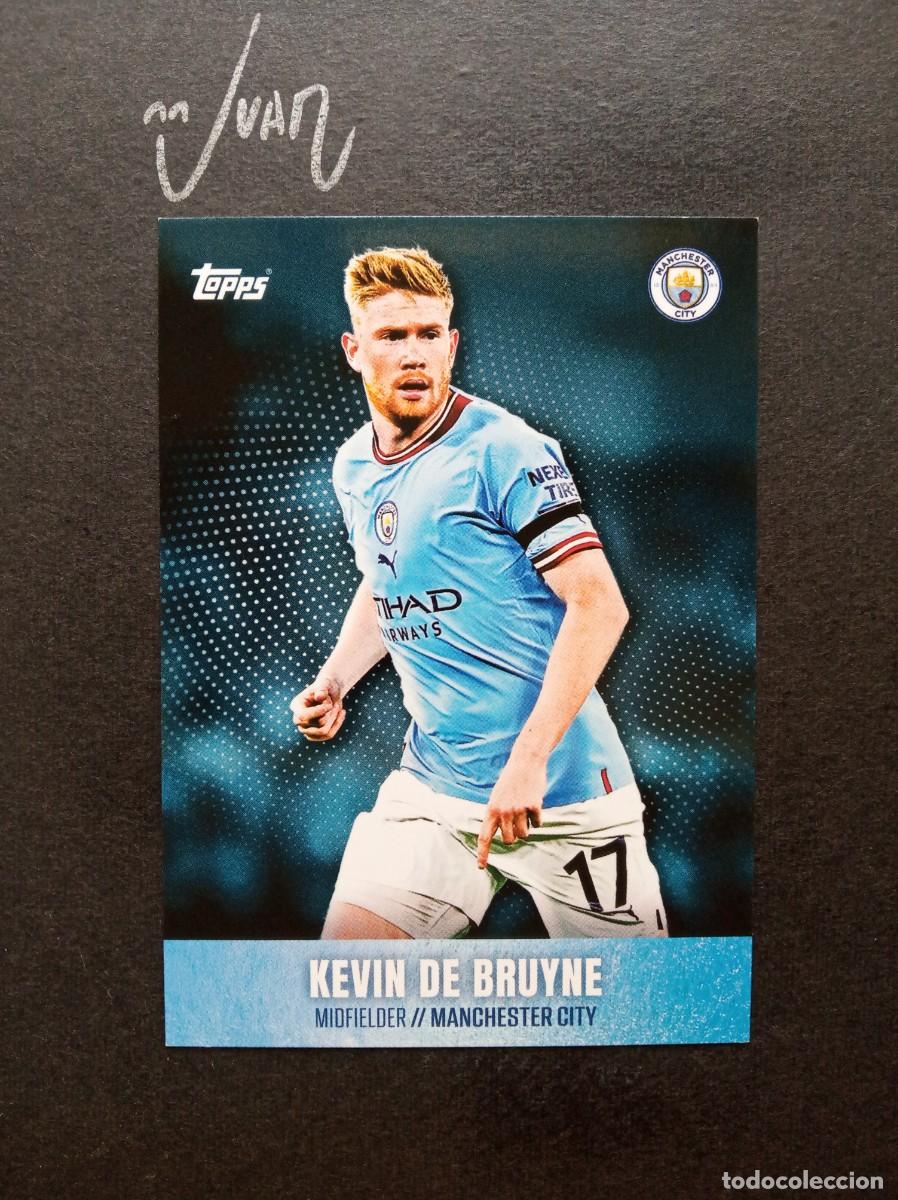 Cromos de Futebol: N&ordm; 13 KEVIN DE BRUYNE MANCHESTER CITY SET BELGICA ⚽ TOPPS &reg; PREMIER LEAGUE 2022 2023 22 23 NUEVO