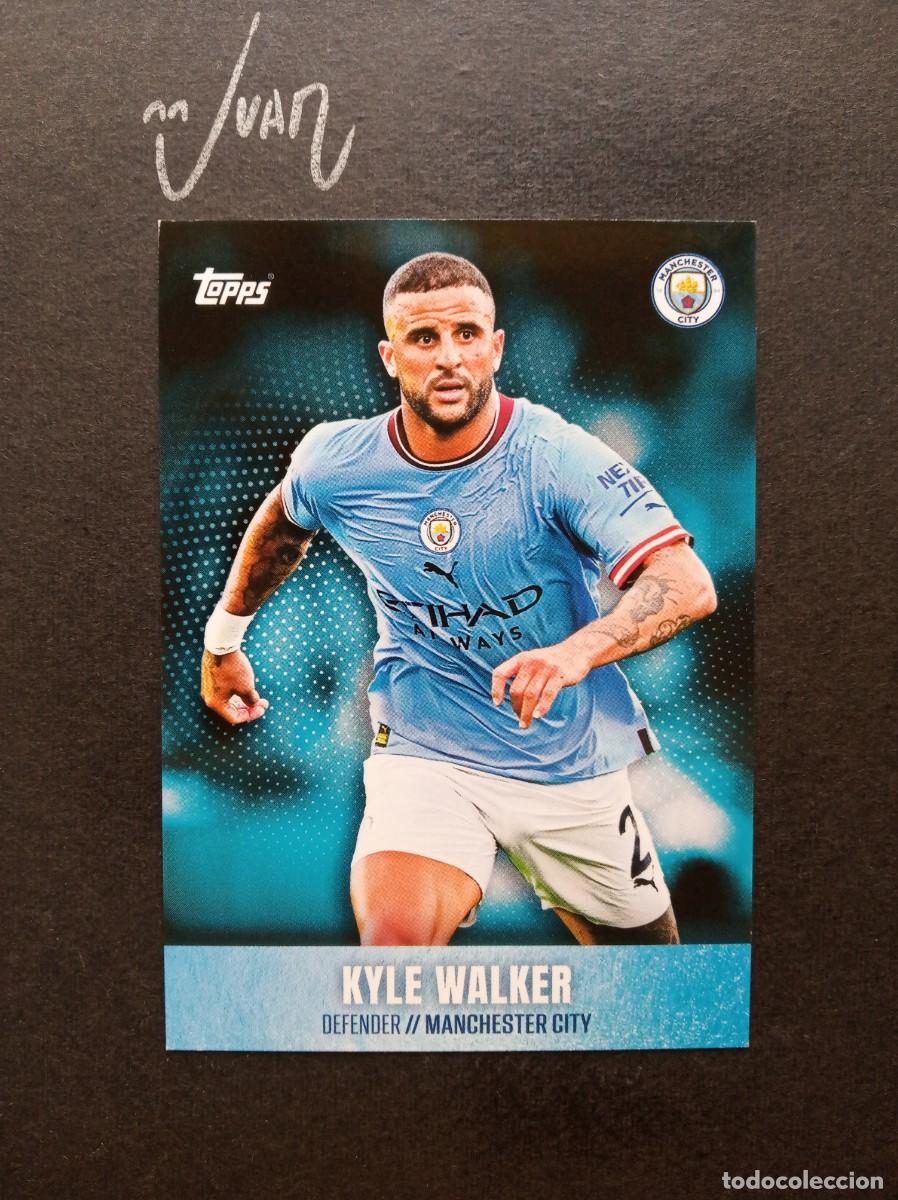 Fu&szlig;ball-Sticker: N&ordm; 14 KYLE WALKER MANCHESTER CITY SET INGLATERRA ⚽ TOPPS &reg; PREMIER LEAGUE 2022 2023 22 23 NUEVO