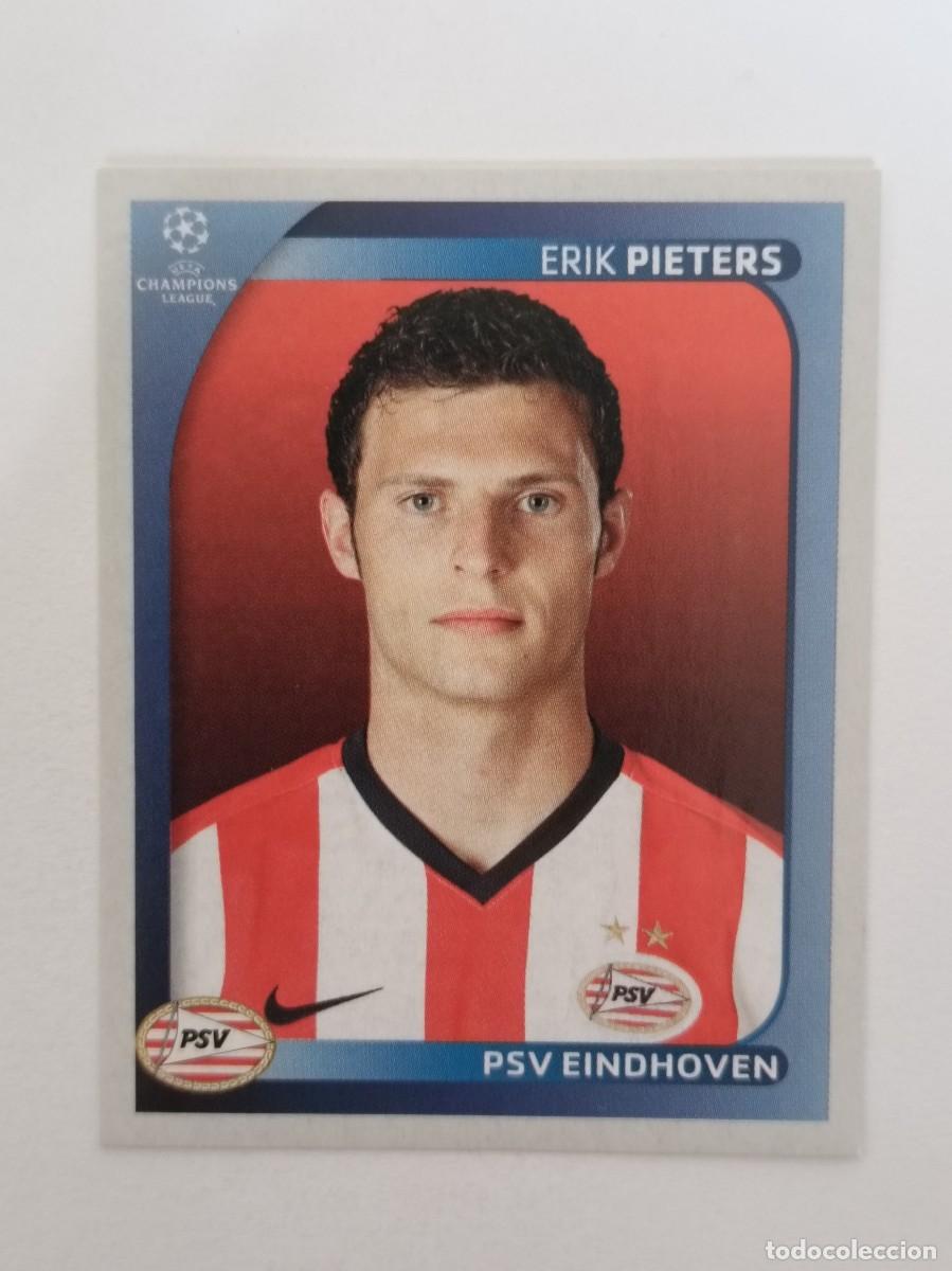 Football Stickers: #424 PIETERS (PSV EINDHOVEN) CHAMPIONS LEAGUE 2008/2009 PANINI