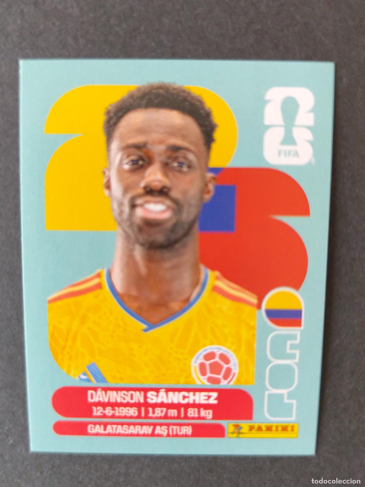 Football Stickers: COL4 D&Aacute;VINSON S&Aacute;NCHEZ 4 COLOMBIA MUNDIAL FIFA WORLD CUP 2026 STICKER PANINI SIN PEGAR