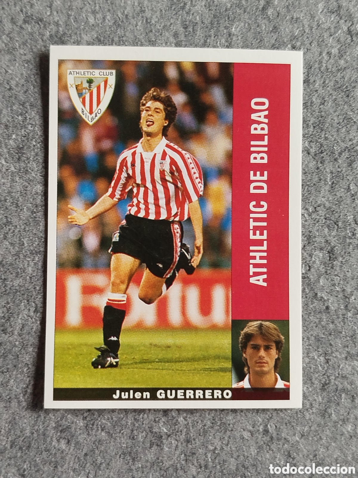 Football Stickers: CROMO JULEN GUERRERO ATHLETIC CLUB DE BILBAO PANINI LIGA 1995 95 96 NUNCA PEGADO SIN PEGAR