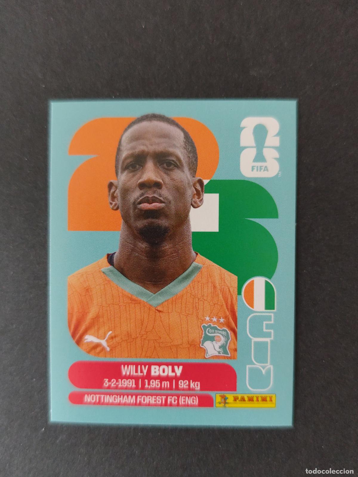 Football Stickers: CIV7 WILLY BOLY 7 COSTA DE MARFIL MUNDIAL FIFA WORLD CUP 2026 STICKER PANINI SIN PEGAR