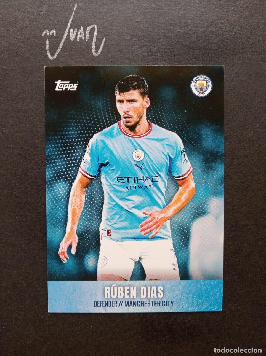 Fu&szlig;ball-Sticker: N&ordm; 21 RUBEN DIAS MANCHESTER CITY SET PORTUGAL ⚽ TOPPS &reg; PREMIER LEAGUE 2022 2023 22 23 NUEVO
