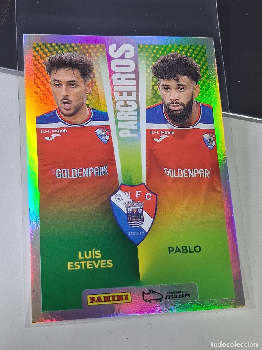 Cromos de F&uacute;tbol: A20 424 LUIS ESTEVES PABLO GIL VICENTE STICKER FUTBOL PANINI PORTUGAL 2025-2026 25 26 LIGA BETCLIC