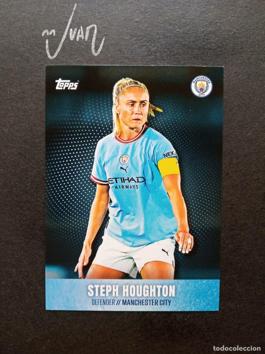 Fu&szlig;ball-Sticker: N&ordm; 29 STEPH HOUGHTON MANCHESTER CITY WOMEN SET ⚽ TOPPS &reg; PREMIER LEAGUE 2022 2023 22 23 NUEVO