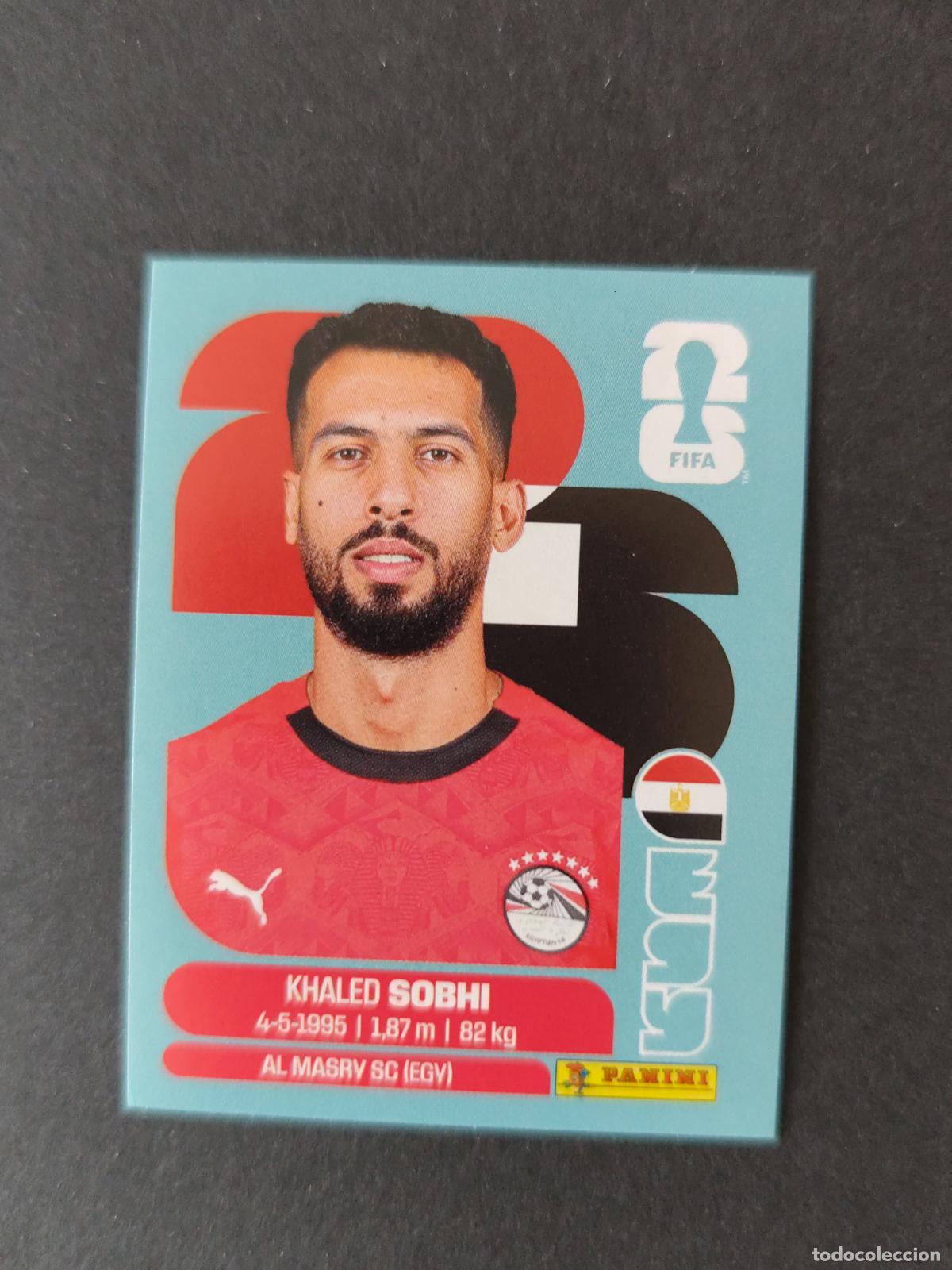 Fu&szlig;ball-Sticker: EGY6 KHALED SOBHI 6 EGIPTO MUNDIAL FIFA WORLD CUP 2026 STICKER PANINI SIN PEGAR