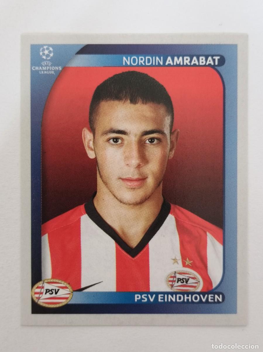 Cromos de F&uacute;tbol: #431 AMRABAT (PSV EINDHOVEN) CHAMPIONS LEAGUE 2008/2009 PANINI