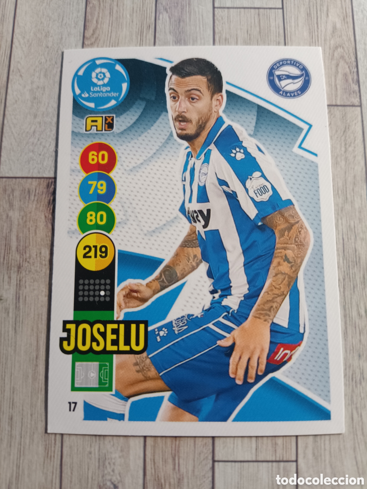Cromos de F&uacute;tbol: 17 JOSELU ALAVES ADRENALYN XL 2020 2021 PANINI 20 21
