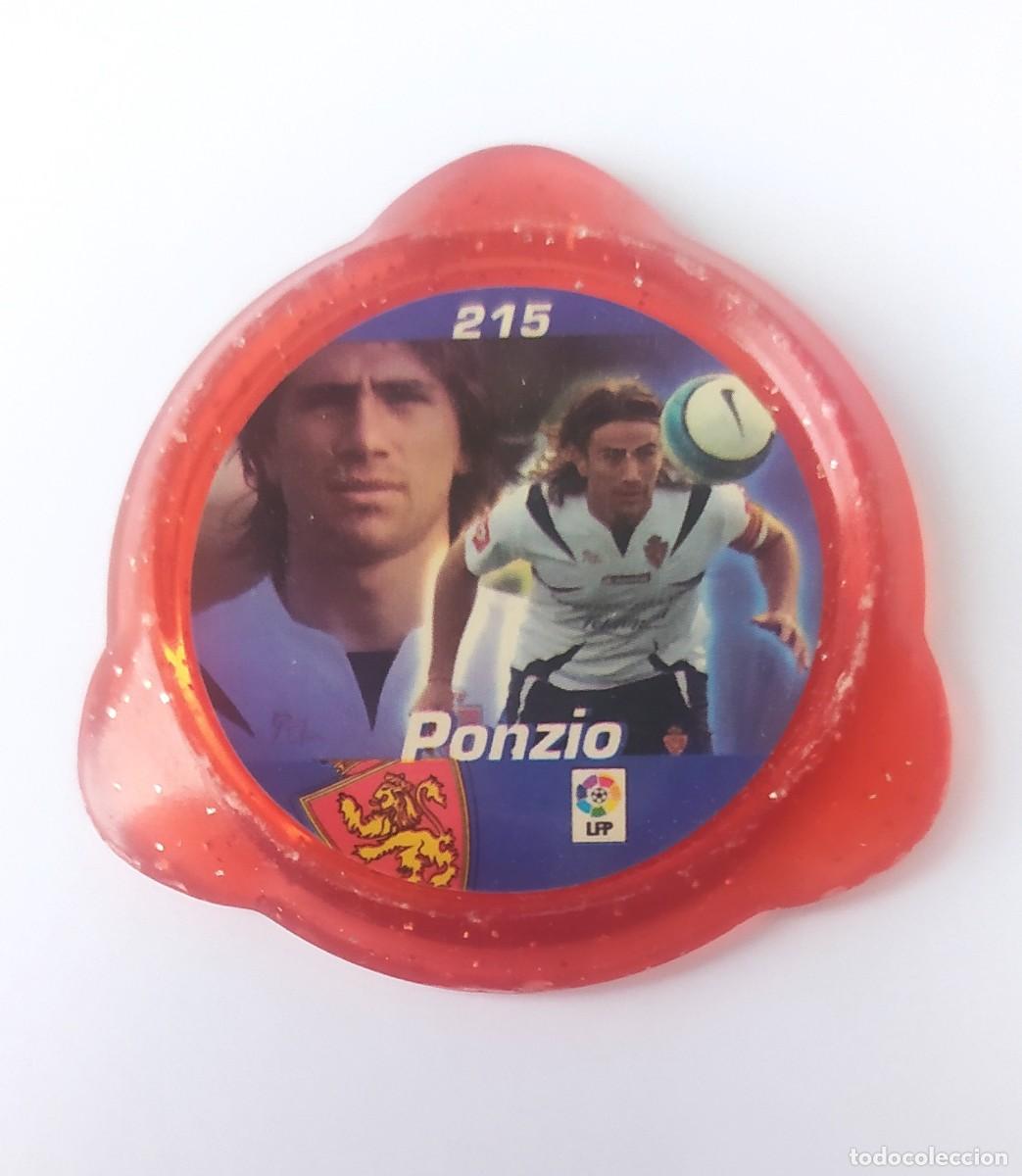 Cromos de F&uacute;tbol: TAZO F&Uacute;TBOL KRAKS PONZIO N&deg;215 ZARAGOZA LIGA 06-07