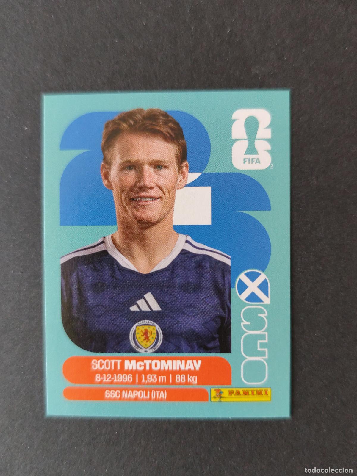 Cromos de F&uacute;tbol: SCO11 SCOTT MCTOMINAY 11 ESCOCIA MUNDIAL FIFA WORLD CUP 2026 STICKER PANINI SIN PEGAR