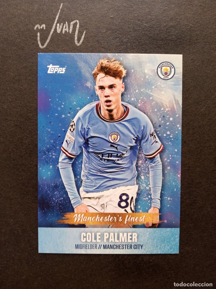 Cromos de F&uacute;tbol: N&ordm; 47 FINEST COLE PALMER MANCHESTER CITY INGLATERRA ⚽ TOPPS &reg; PREMIER LEAGUE 2022 2023 22 23 NUEVO