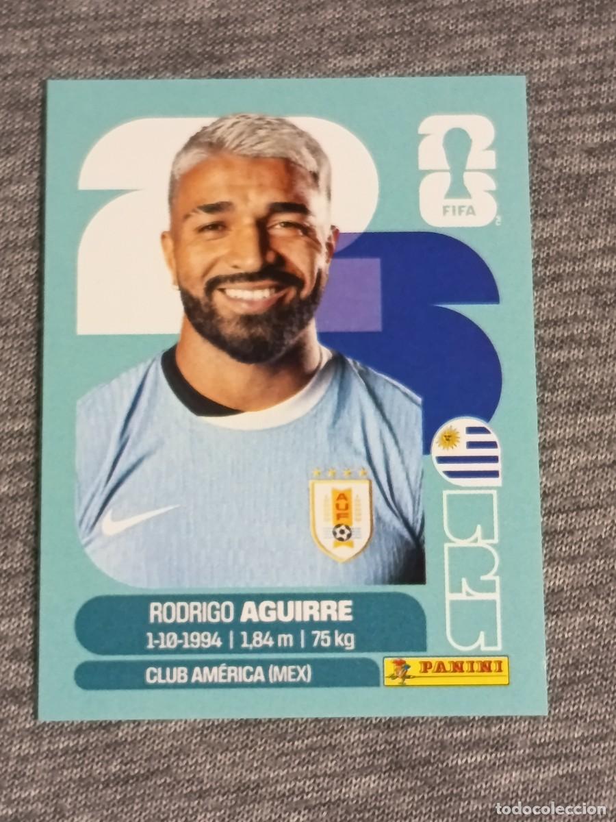 Cromos de F&uacute;tbol: AGUIRRE URU 19 STICKER MUNDIAL 2026 PANINI FIFA WORLD CUP NUEVO