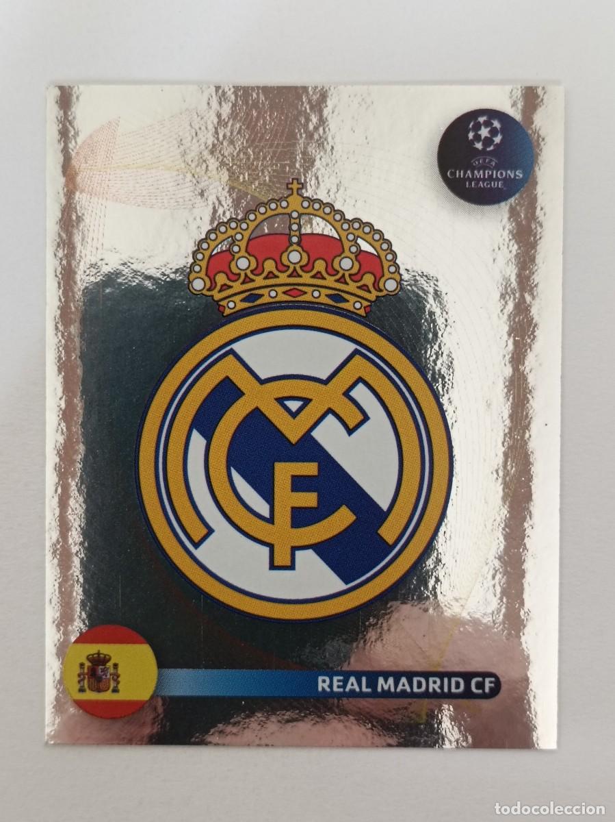 Fu&szlig;ball-Sticker: #434 ESCUDO (REAL MADRID C.F.) CHAMPIONS LEAGUE 2008/2009 PANINI