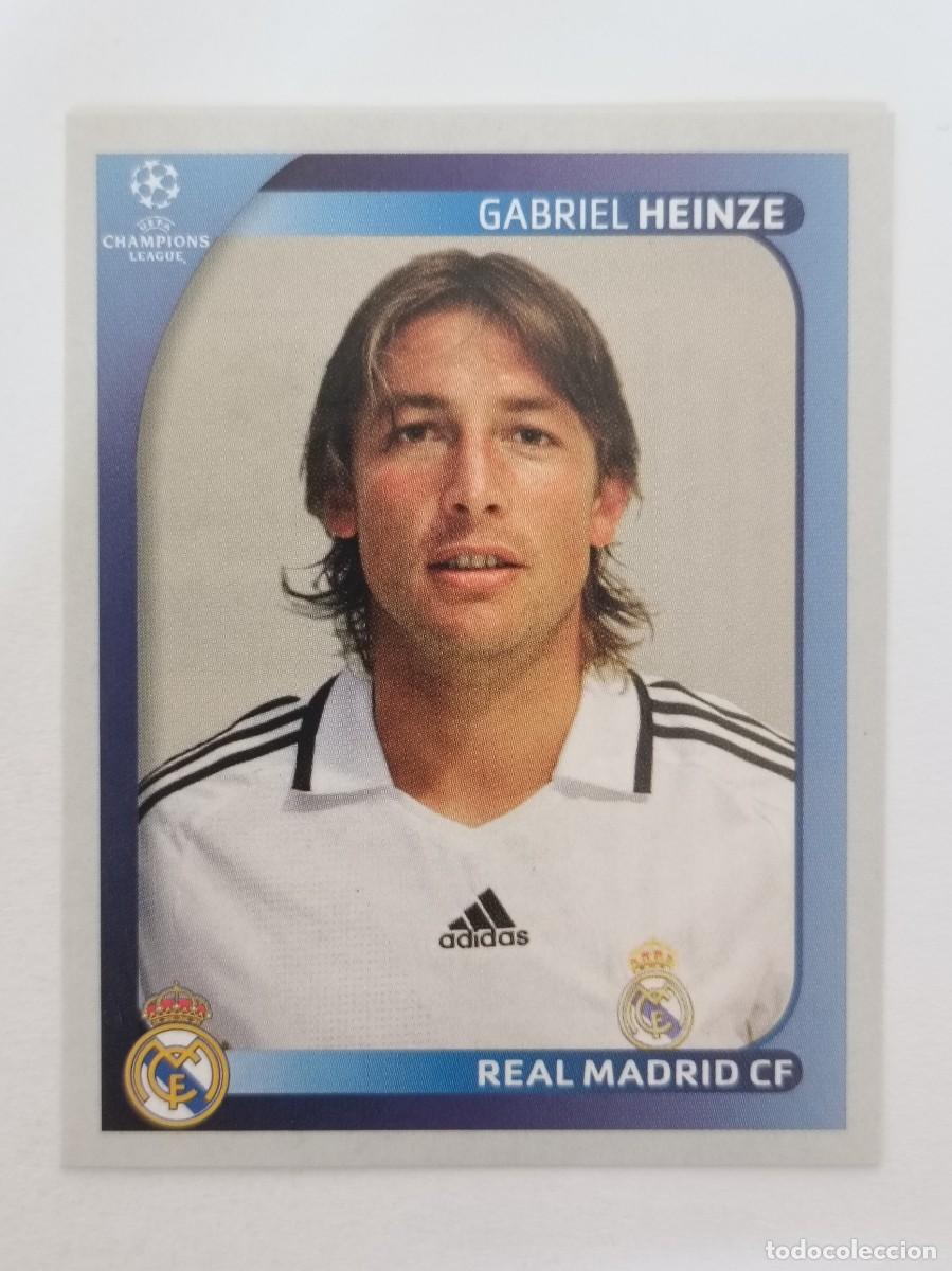 Fu&szlig;ball-Sticker: #438 HEINZE (REAL MADRID C.F.) CHAMPIONS LEAGUE 2008/2009 PANINI