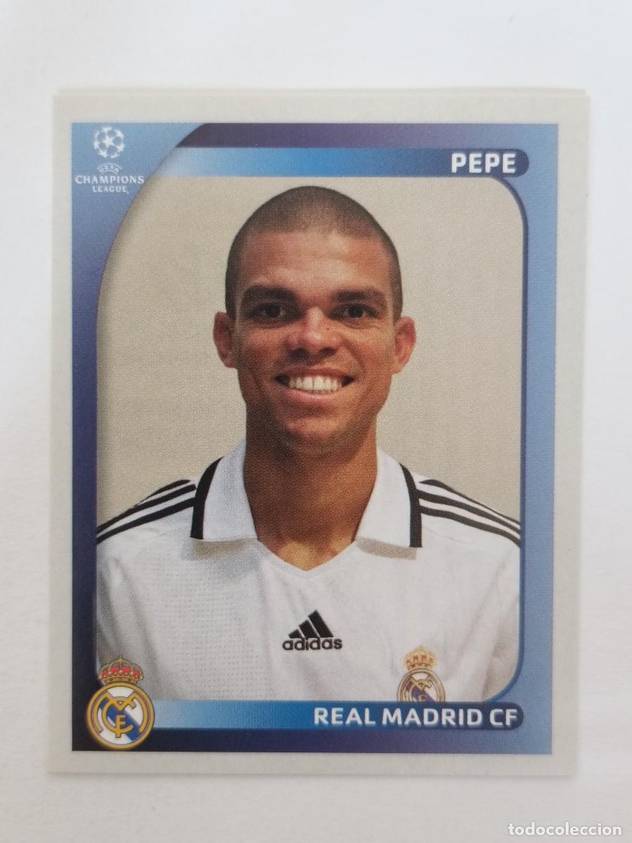 Fu&szlig;ball-Sticker: #439 PEPE (REAL MADRID C.F.) CHAMPIONS LEAGUE 2008/2009 PANINI