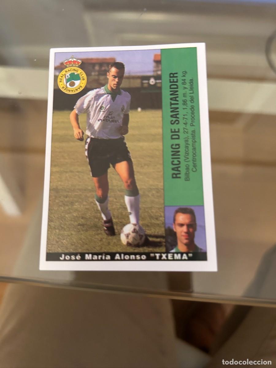 Cromos de Futebol: TXEMA SANTANDER 95 96 NUEVO PANINI