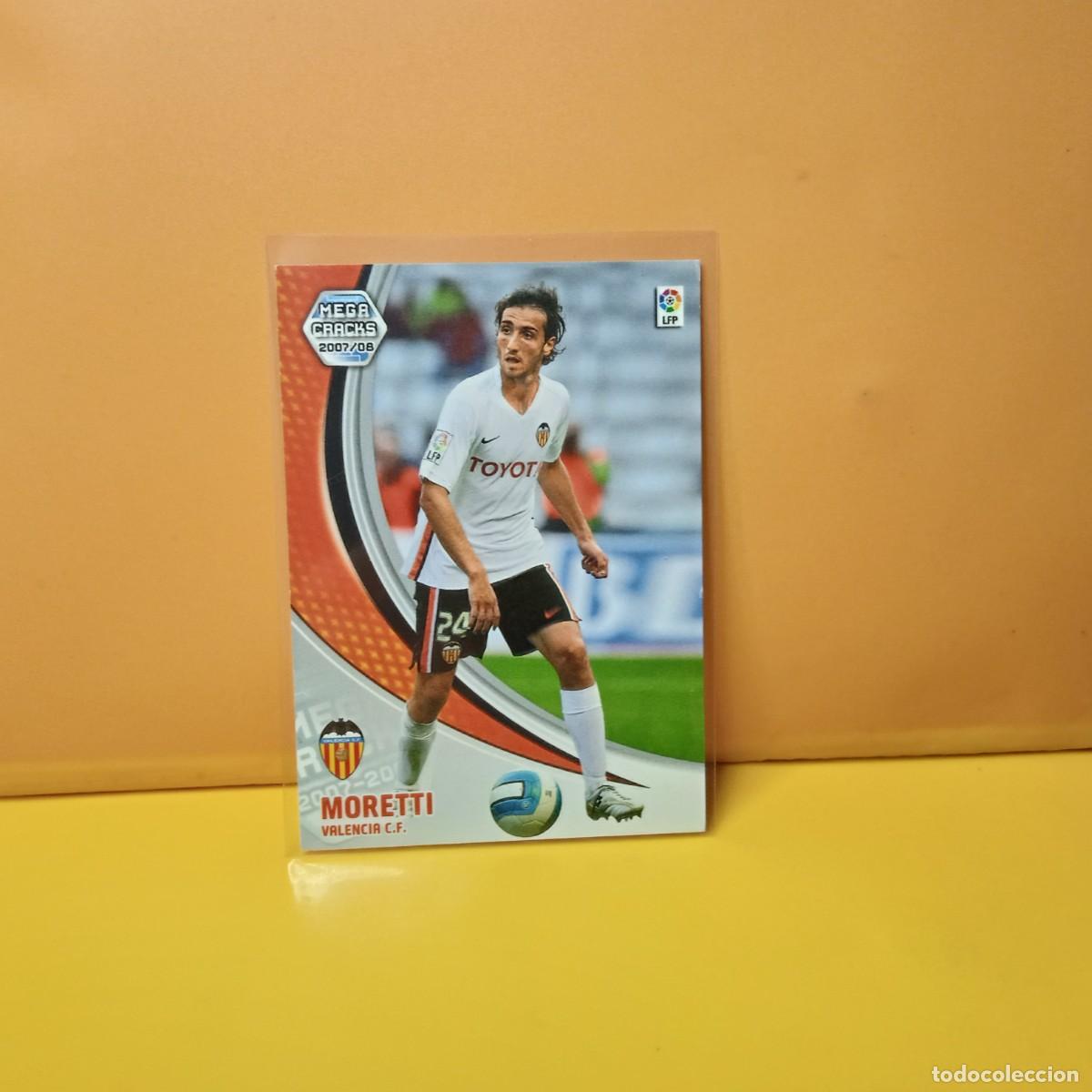 Cromos de F&uacute;tbol: MEGACRACKS 2007 2008 07 08, VALENCIA C.F MORETTI 295