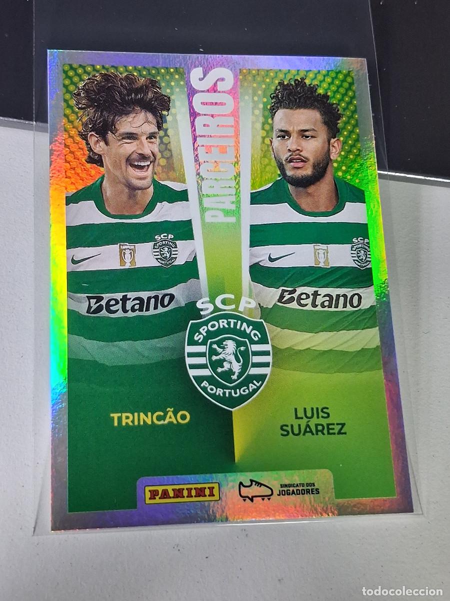 Cromos de F&uacute;tbol: A20 430 TRINC&Atilde;O LUIS SUAREZ SPORTING SCP STICKER FUTBOL PANINI PORTUGAL 2025-2026 25 26 LIGA BETCLIC