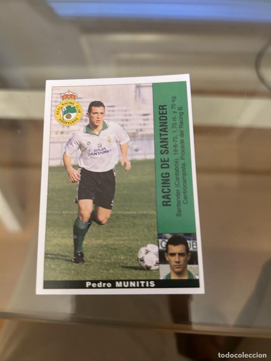 Cromos de F&uacute;tbol: MUNITIS SANTANDER NUEVO LIGA 95 96 PANINI