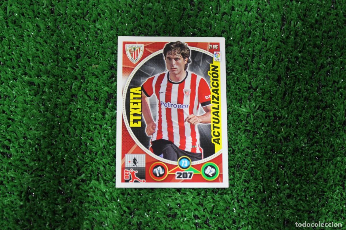 Fu&szlig;ball-Sticker: 21 BIS ETXEITA ATHLETIC CLUB ACTUALIZACI&Oacute;N ADRENALYN XL 2014 2015 14 15 LALIGA SANTANDER