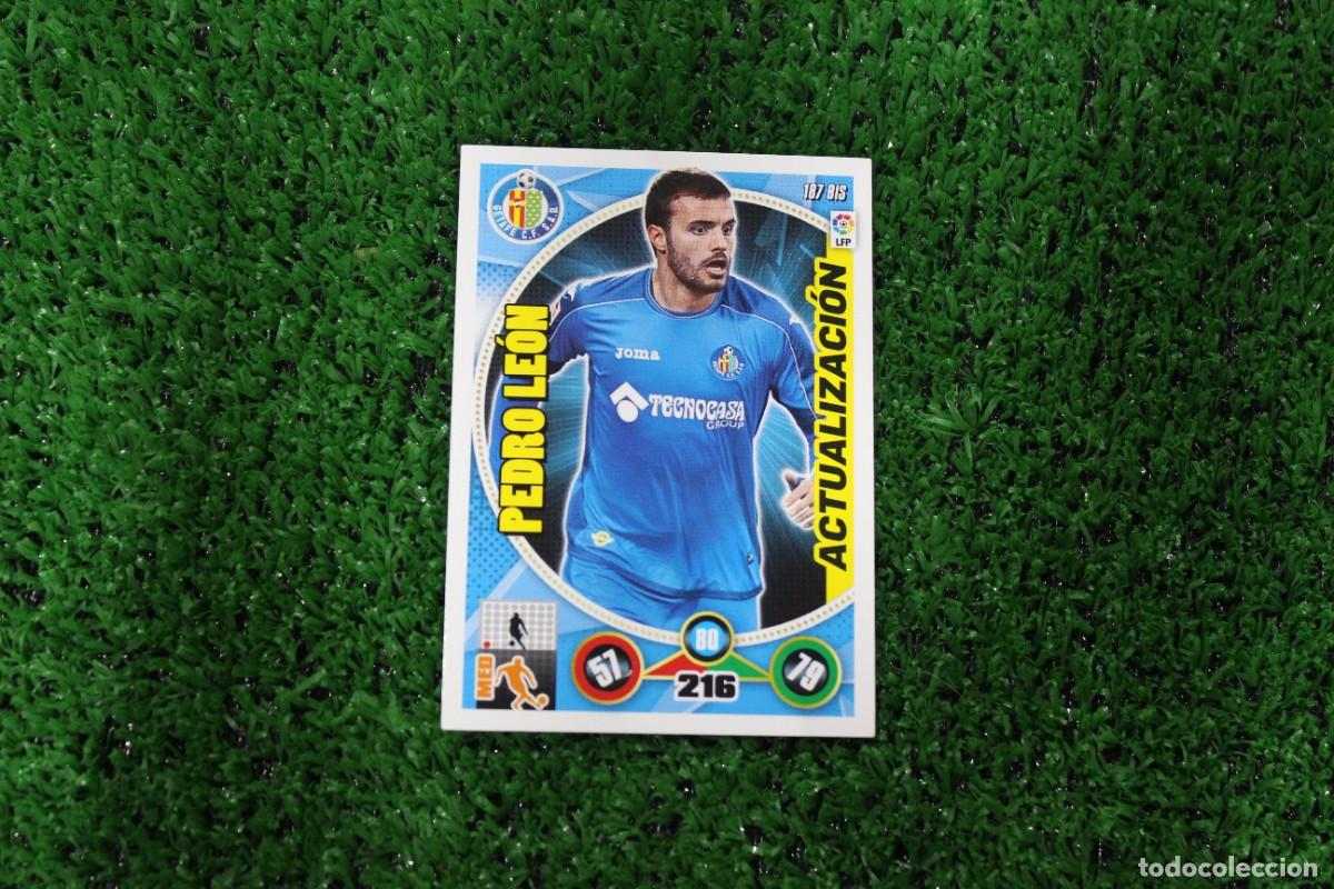 Fu&szlig;ball-Sticker: 187 BIS PEDRO LE&Oacute;N GETAFE CF ACTUALIZACI&Oacute;N ADRENALYN XL 2014 2015 14 15 LALIGA SANTANDER