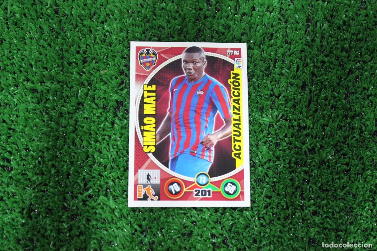 Fu&szlig;ball-Sticker: 223 BIS SIMAO MATE LEVANTE UD ACTUALIZACI&Oacute;N ADRENALYN XL 2014 2015 14 15 LALIGA SANTANDER