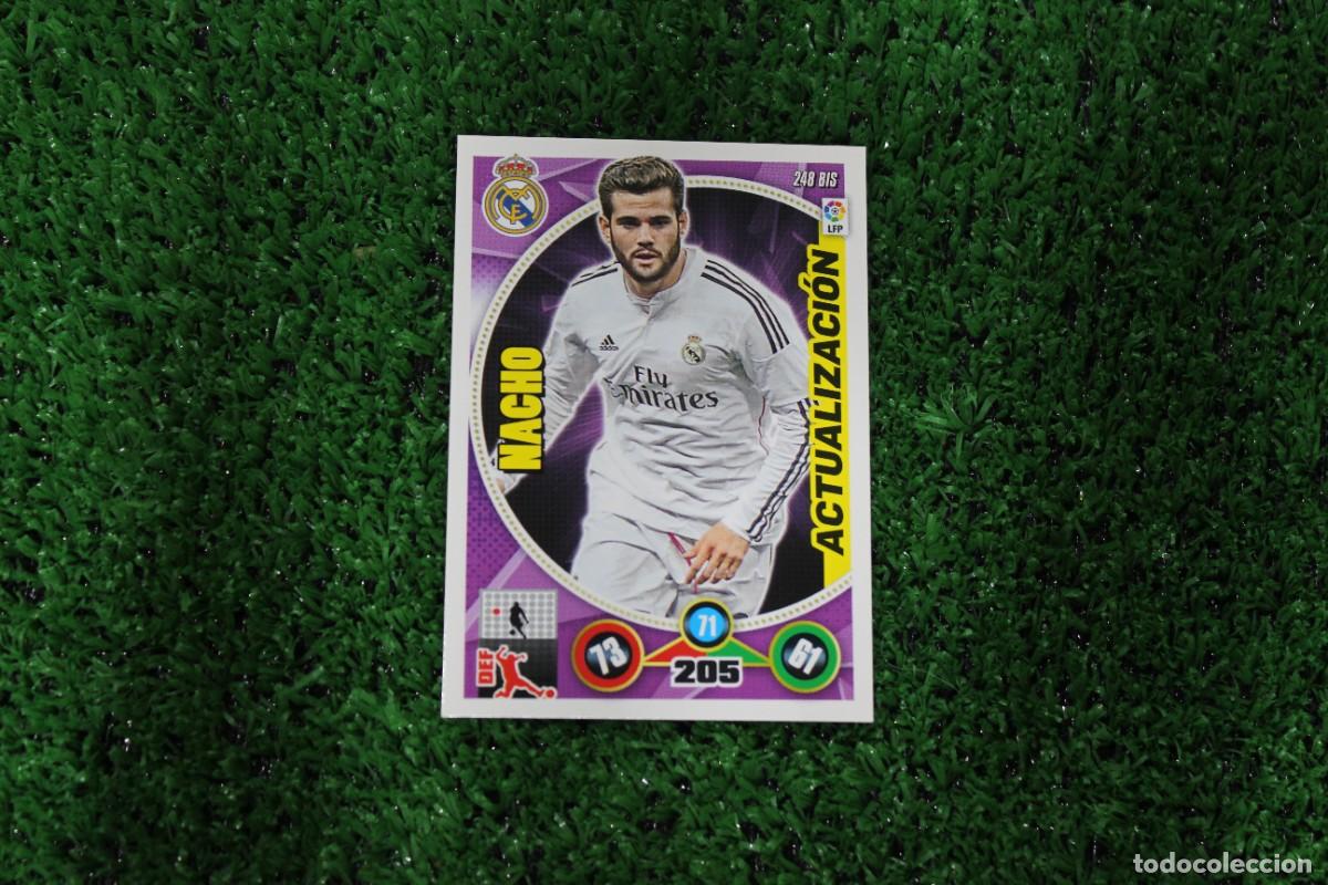 Fu&szlig;ball-Sticker: 248 BIS NACHO REAL MADRID ACTUALIZACI&Oacute;N ADRENALYN XL 2014 2015 14 15 LALIGA SANTANDER