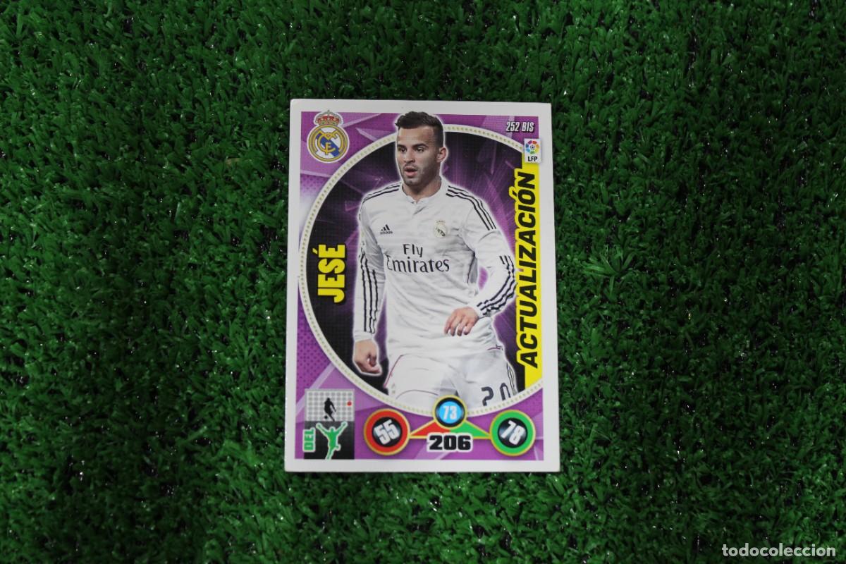 Fu&szlig;ball-Sticker: 252 BIS JES&Eacute; REAL MADRID ACTUALIZACI&Oacute;N ADRENALYN XL 2014 2015 14 15 LALIGA SANTANDER