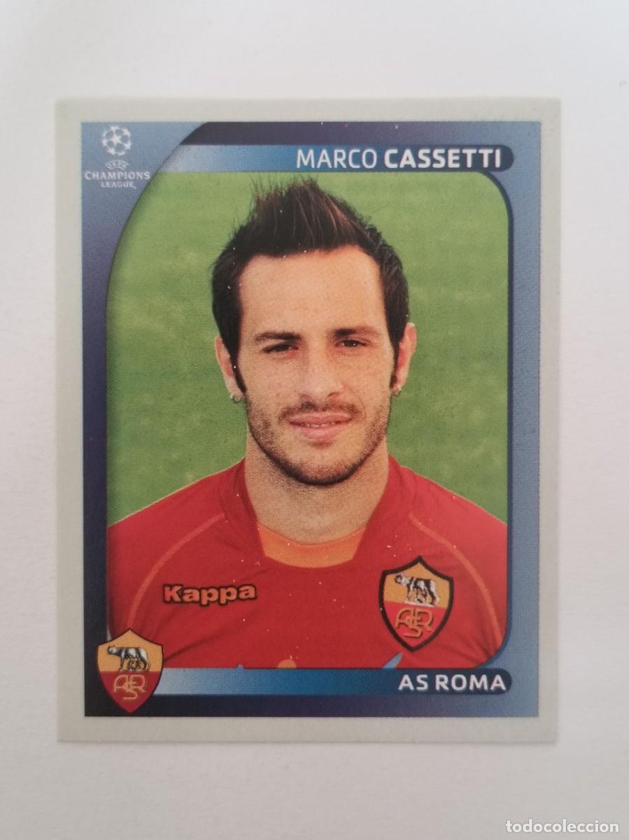 Football Stickers: #457 CASSETTI (ROMA) CHAMPIONS LEAGUE 2008/2009 PANINI