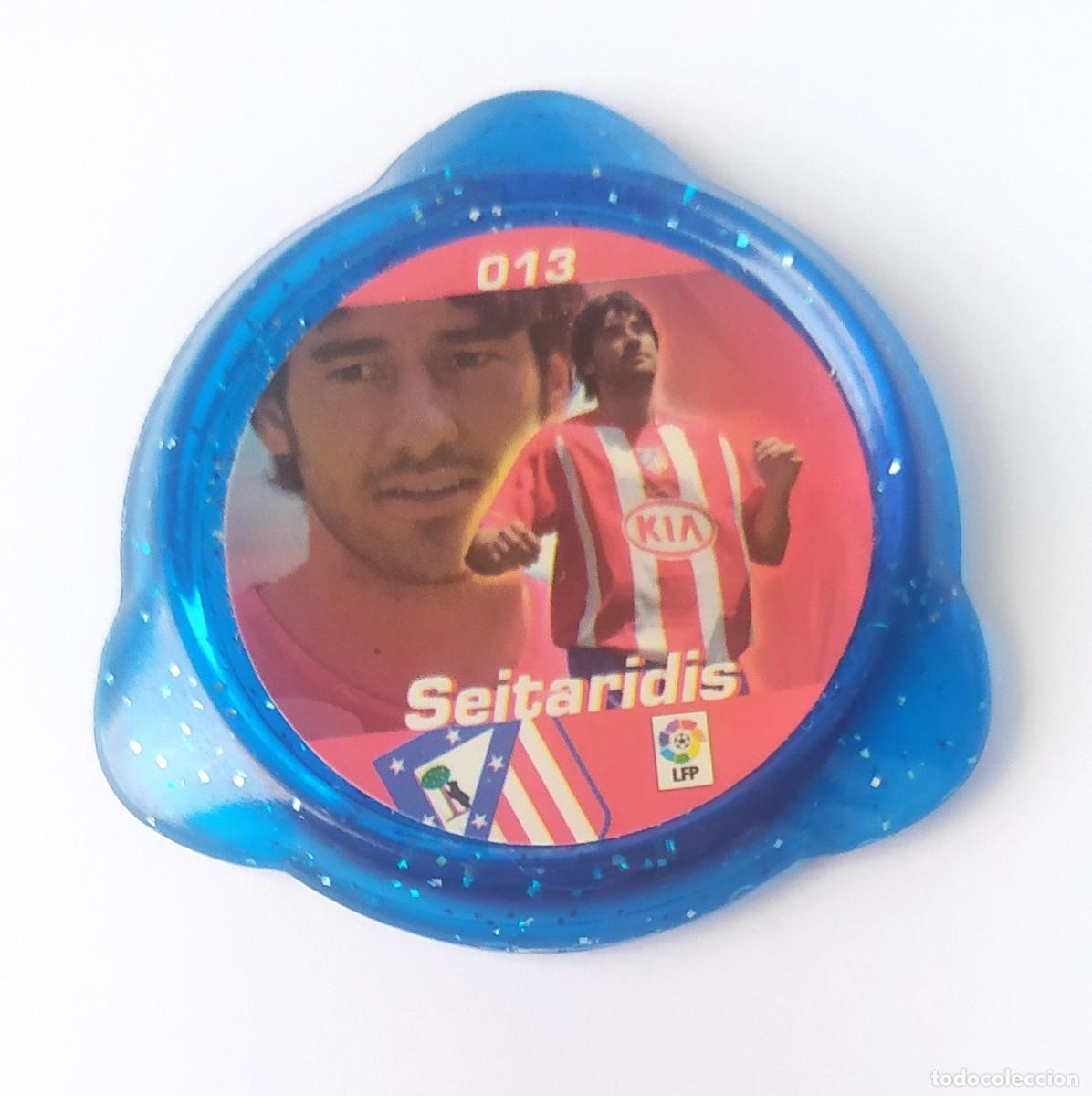 Cromos de Futebol: TAZO F&Uacute;TBOL KRAKS SEITARIDIS N&deg;013 ATL&Eacute;TICO DE MADRID LIGA 06-07
