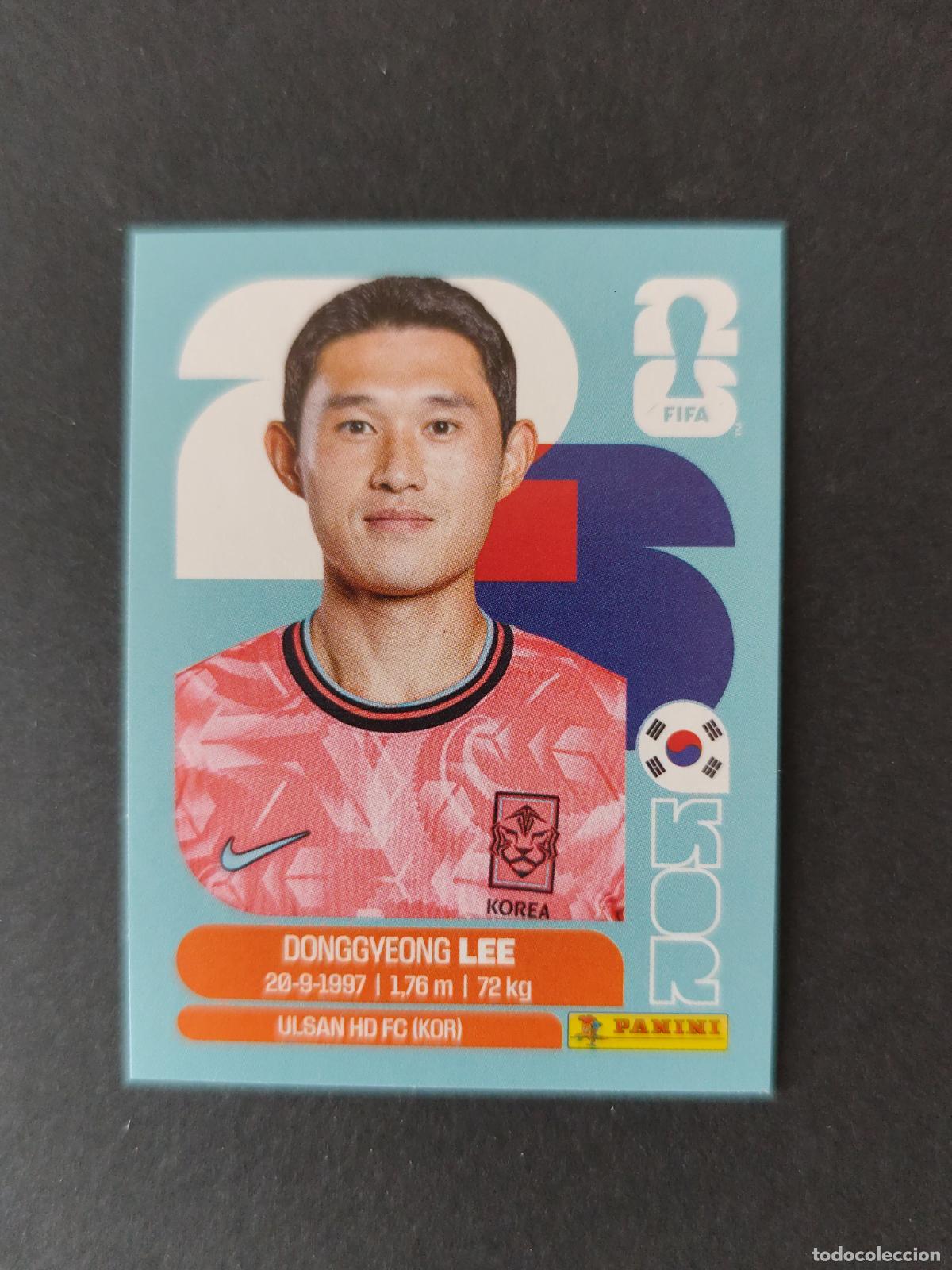 Cromos de F&uacute;tbol: KOR16 DONG-GYEONG LEE 16 COREA DEL SUR MUNDIAL FIFA WORLD CUP 2026 STICKER PANINI SIN PEGAR