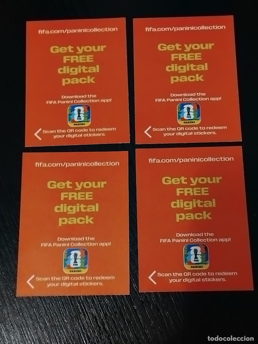 Cromos de F&uacute;tbol: 11 CODIGOS SOBRES DIGITALES LOTE SOBRE CODIGO DIGITAL - PANINI FIFA WORLD CUP 2026 - SE HACEN FOTOS