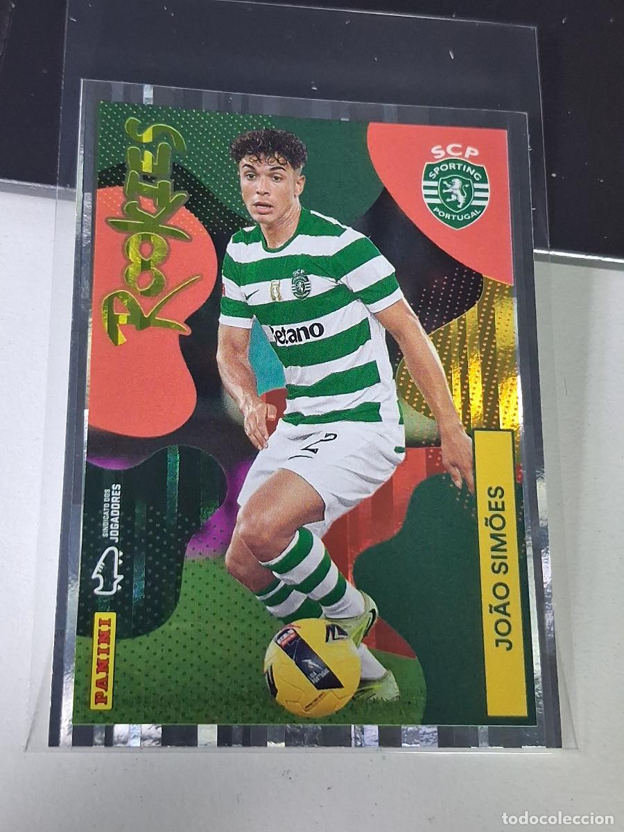 Cromos de F&uacute;tbol: A20 439 JO&Atilde;O SIM&Otilde;ES SPORTING SCP ROOKIES STICKER FUTBOL PANINI PORTUGAL 2025-2026 25 26 LIGA BETCLIC