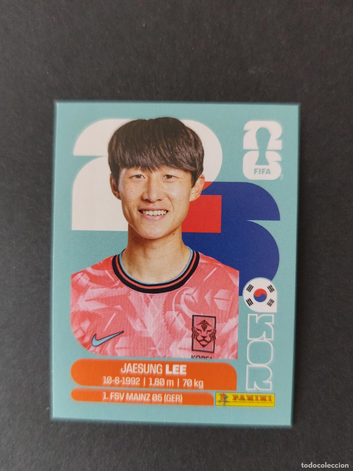 Football Stickers: KOR10 JAE-SUNG LEE 10 COREA DEL SUR MUNDIAL FIFA WORLD CUP 2026 STICKER PANINI SIN PEGAR