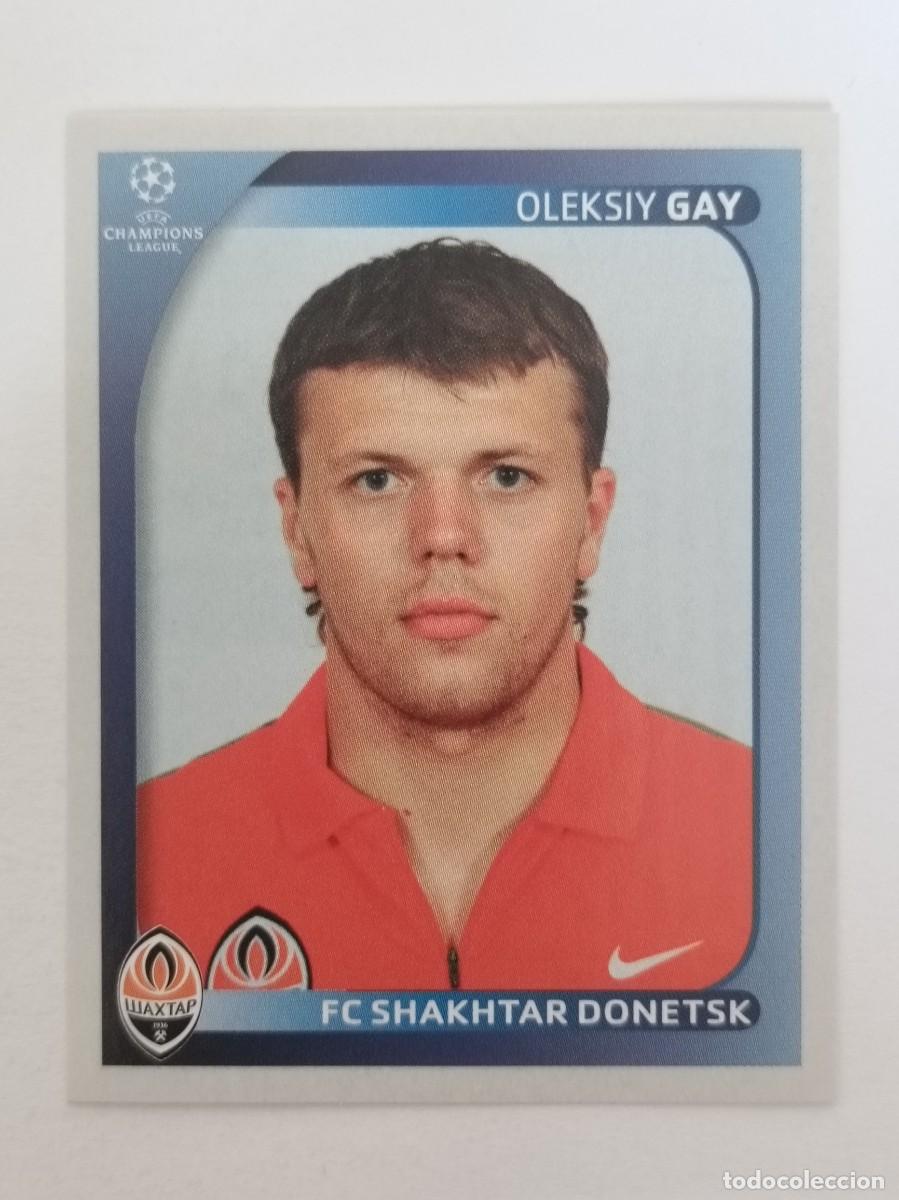 Football Stickers: #477 GAY (SHAKHTAR DONETSK) CHAMPIONS LEAGUE 2008/2009 PANINI