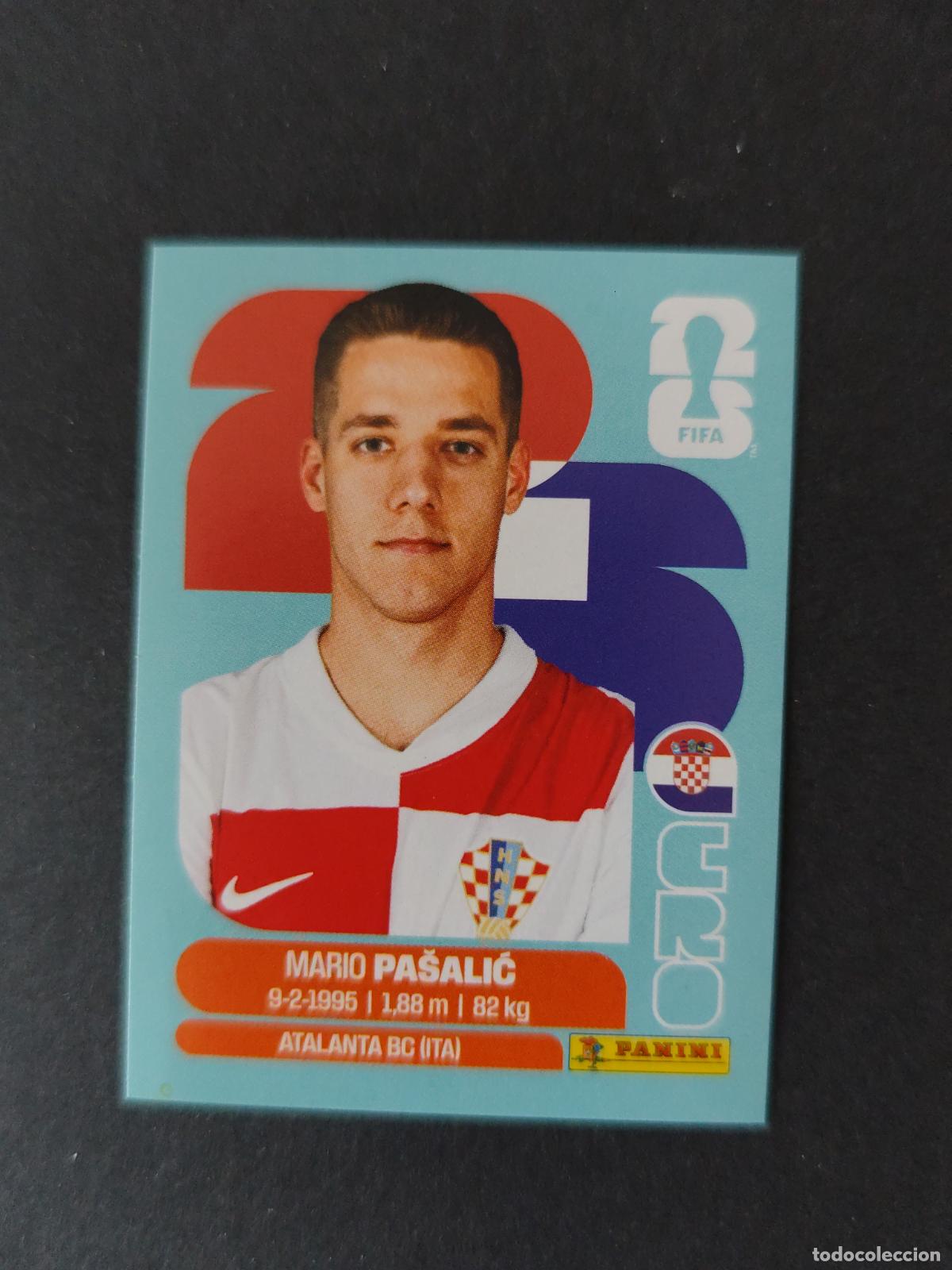 Football Stickers: CRO14 MARIO PA&Scaron;ALIĆ 14 CROACIA MUNDIAL FIFA WORLD CUP 2026 STICKER PANINI SIN PEGAR