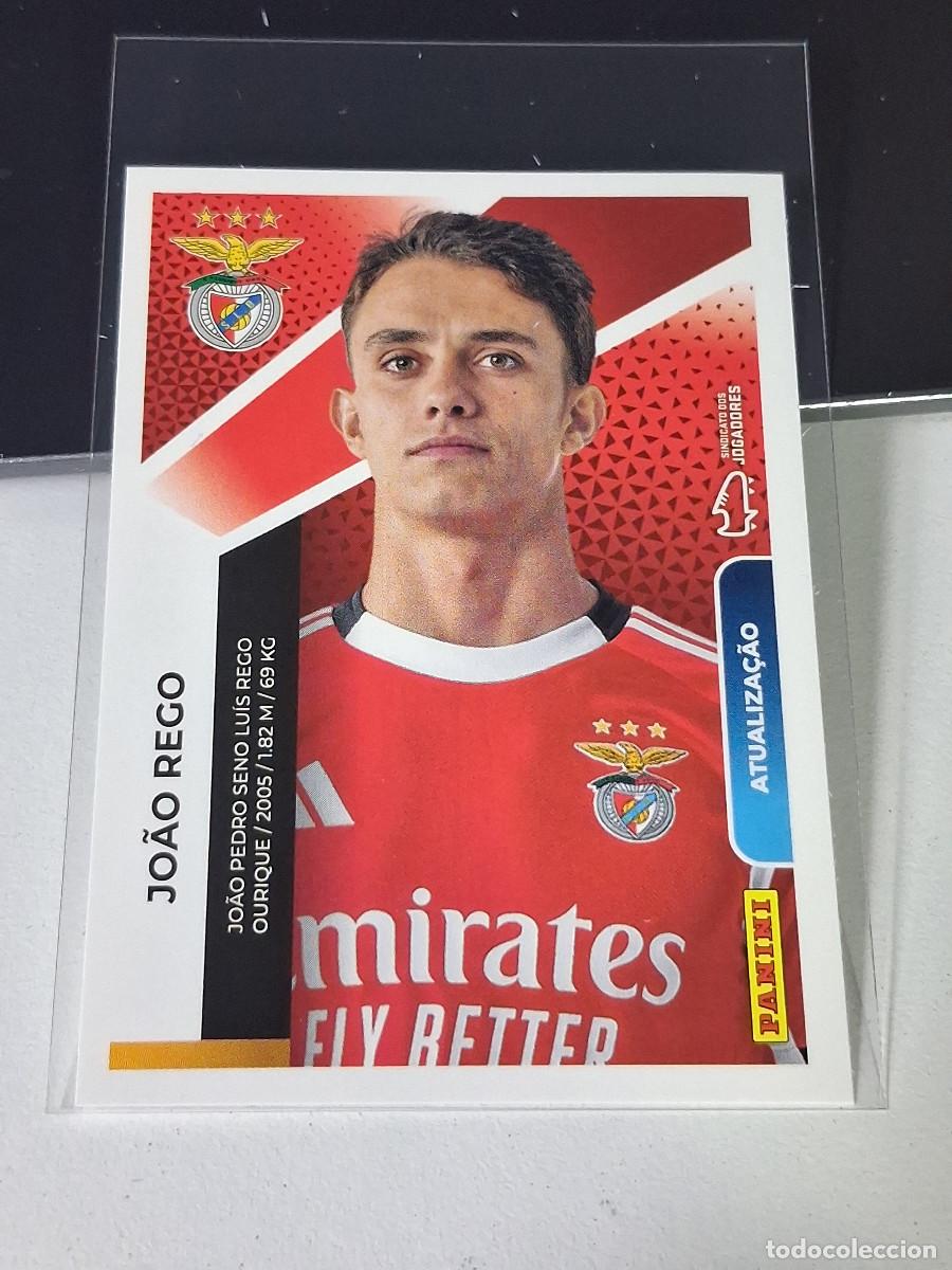 Football Stickers: A20 451 JO&Atilde;O REGO BENFICA SLB STICKER FUTBOL PANINI PORTUGAL 2025-2026 25 26 LIGA BETCLIC