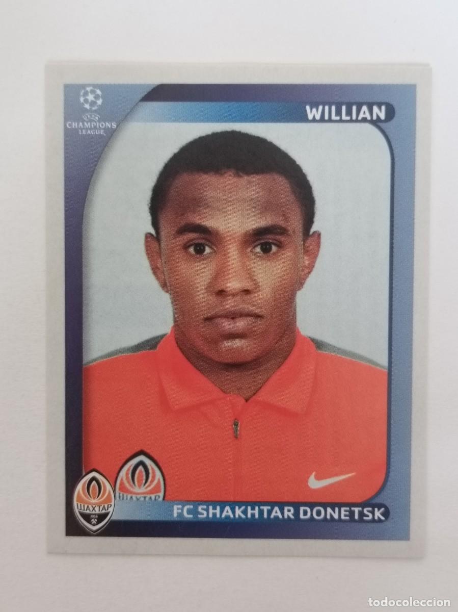 Football Stickers: #481 WILLIAN (SHAKHTAR DONETSK) CHAMPIONS LEAGUE 2008/2009 PANINI