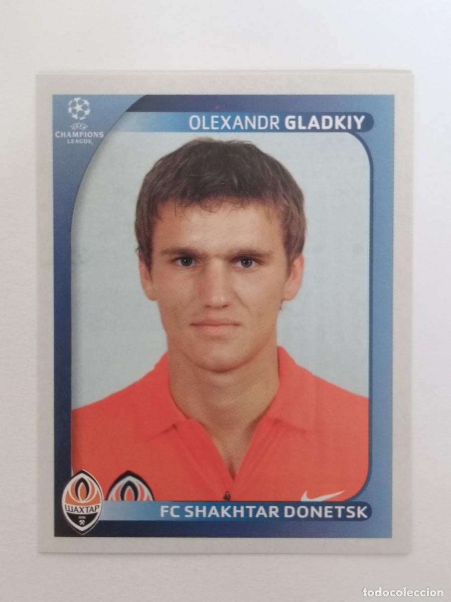 Football Stickers: #483 GLADKIY (SHAKHTAR DONETSK) CHAMPIONS LEAGUE 2008/2009 PANINI